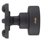 Acabamento Registro Pequeno 3/4 Living Preto Fosco Fani