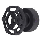 Acabamento Registro Pequeno 3/4 Living Preto Fosco Fani