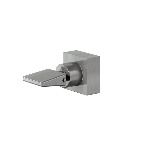 Acabamento Registro Pequeno 3/4 Prima Grafite Escovado Fani