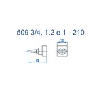 Acabamento Registro Pequeno 3/4 Prima Grafite Escovado Fani