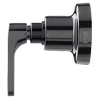 Acabamento Registro Pequeno Túnis Clássica Grafite Liso Fani