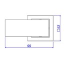 Acabamento Registro Pressão Chuveiro Unic Corten Matte Deca