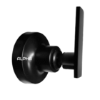 Acabamento Registro Preto Volante C-73 Abs ½, ¾ Padrão Deca