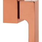 Acabamento Registro Quadrado Alavanca Base Deca - Rose Gold