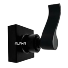 Acabamento Registro Quadrado C-67 Preto Abs ½, ¾ Padrão Deca