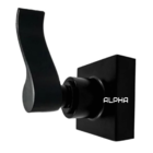 Acabamento Registro Quadrado C-67 Preto Abs ½, ¾ Padrão Deca