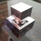 Acabamento Registro Quadrado Cromo Padrão Deca Kit 8 Unidades