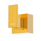 Acabamento Registro Quadrado Cubo Base Docol Dourado Gold
