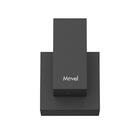 Acabamento Registro Quadrado Cubo Base Docol Preto Fosco