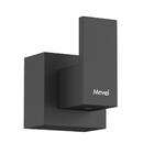 Acabamento Registro Quadrado Cubo Base Docol Preto Fosco