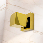 Acabamento Registro Quadrado Dourado Brilhante Padrão Deca Pr