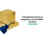 Acabamento Registro Quadrado Dourado Brilho + A/d Fabrimar