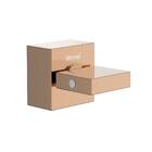 Acabamento Registro Quadrado Lux Base Deca Rose Gold