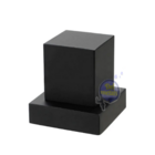 Acabamento Registro Quadrado METAL Preto Padrão Deca Preto