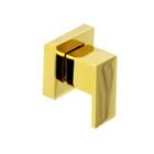 Acabamento Registro Quadrado Padrão Deca Dourado Barcelona