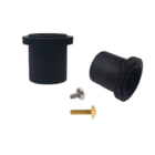 Acabamento Registro Quadrado Padrão Deca Preto