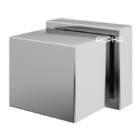 Acabamento Registro Quadrado Volante Metal Cromo Padrão Deca