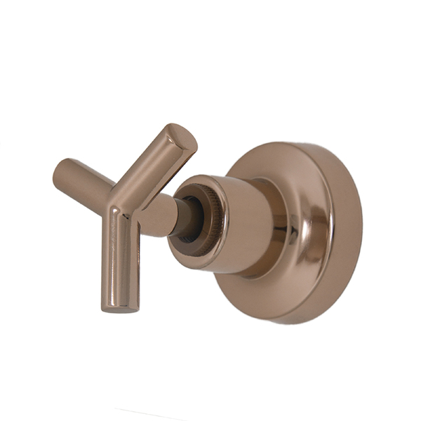 Acabamento Registro Rose Gold Brilhante Padrão Deca Metal Luxo