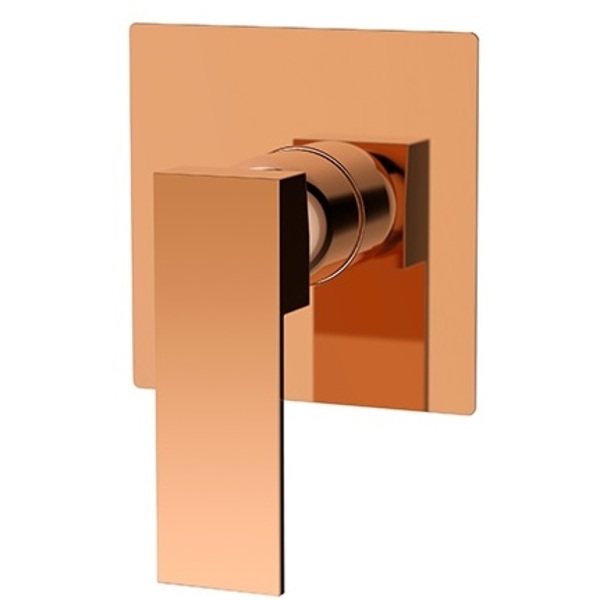 Acabamento Rose Gold Jiwi Para Base Monocomando Chuveiro Deca