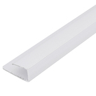 Acabamento em PVC tipo U branco 4M Permatti