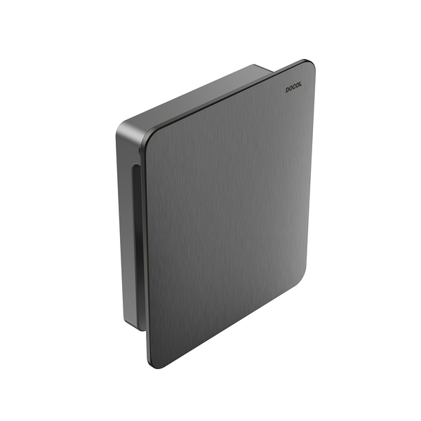 Acabamento para Válvula de Descarga Grafite Escovado Flat Docol