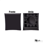 Acabamento Válvula Descarga Docol Hydra Deca Abaulado Preto