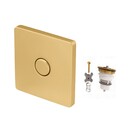 Acabamento Válvula Descarga E Conversor Slim Gold Fani