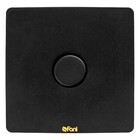 Acabamento Válvula Descarga Slim Plus Preto Fosco Fani