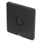 Acabamento Válvula Descarga Slim Plus Preto Fosco Fani