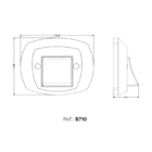 Acabamento Válvula Docol Abs Cromado - 5710