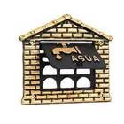 Acabamento Visor De Leitura De Água De Alumínio Fundido Prata