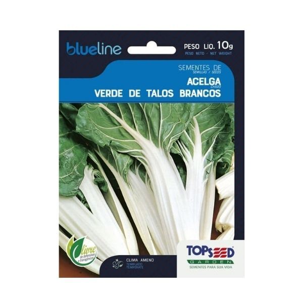 Acelga Verde Talos Brancos (bl) 10g Topseed Quantidade:kit 10