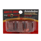 Acendedor Sólido Acende Rápido 3 unidades Arco-Íris