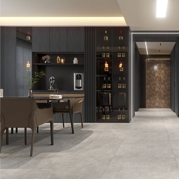 Aces Ripado Macho Ru 55x2700x12 6 Unidades Eucatex Preto