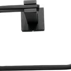 Acessório Banheiro 6 Peças Aço Inox E Vidro Preto Mg115