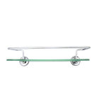 Acessório Banheiro Lavatório Porta Shampoo Vidro Luxo 30cm