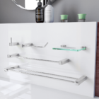 Acessório Para Banheiro Suporte Duplo 5 Peças Prátika 800pka