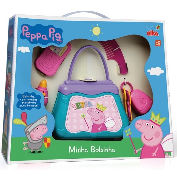 Acessorio Para Boneca Peppa Pig Bolsinha Elka 937