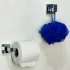 Acessórios Banheiro Cromado Inox Papeleira Gancho Toalheiro