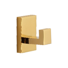 Acessórios De Banheiro Dourado Quadrado Slim Inox Kit 4 Peças