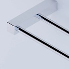 Acessórios De Banheiro Duplo Com Prateleira Prátika 801pk 