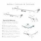 Acessórios De Banheiro Metal 5 Peças Prátika Grego