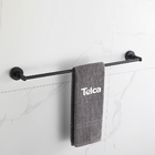 Acessórios de Banheiro Preto Fosco Luxo Kit 4 peças