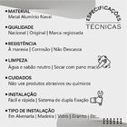 Acessórios Kit para Banheiro Preto Fosco 5 Peças 2110 Troia