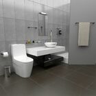 Acessórios Kit para Banheiro Preto Fosco 5 Peças 2110 Troia