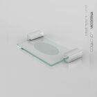 Acessórios Kits Para Banheiro Duplo Troia Suporte Fenda quadr