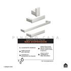 Acessórios Para Banheiro 4 Peças Aço Inox 304 São Domingos Pi