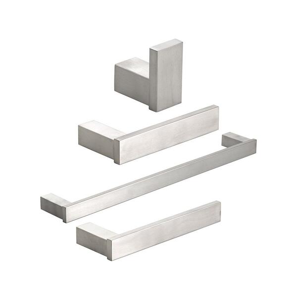 Acessórios Para Banheiro 4 Peças Aço Inox 304 São Domingos Pi