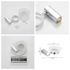 Acessórios Para Banheiro 4 Peças Cromado Toalheiro Saboneteir