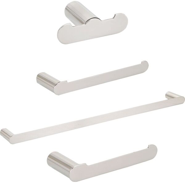 Acessórios Para Banheiro 4 Peças Vila Nova Pingoo.casa - Crom